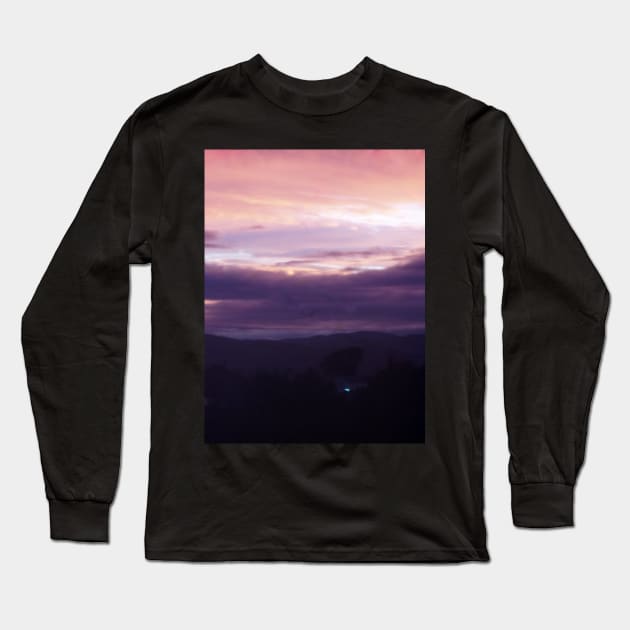 Sunrise Over the Columbia River #10 Long Sleeve T-Shirt by DlmtleArt
